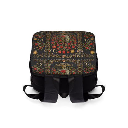 Életfa Tree of Life Floral Backpack