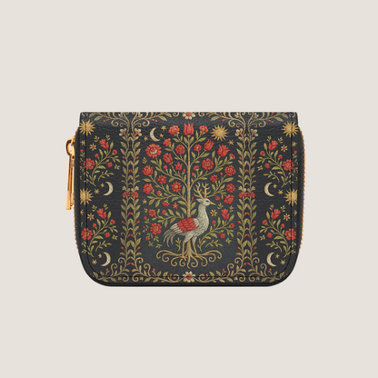 Dark Night Tree of Life Életfa Zipper Wallet