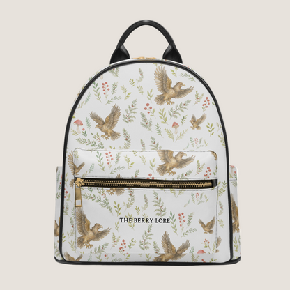 R_909. All Over Printed PU Backpack