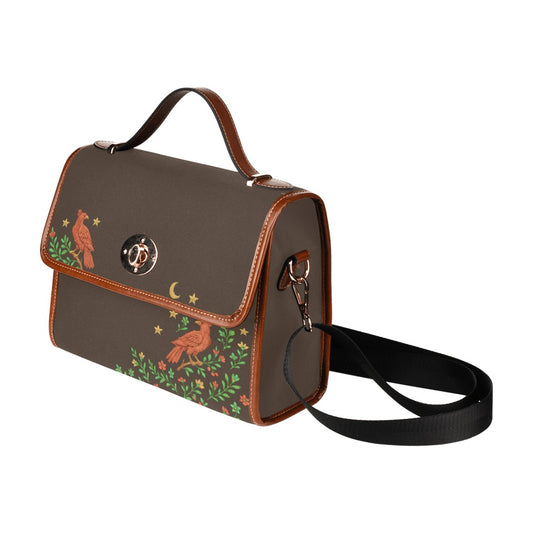 Turul Birds Sitting on Branches Shoulder Bag
