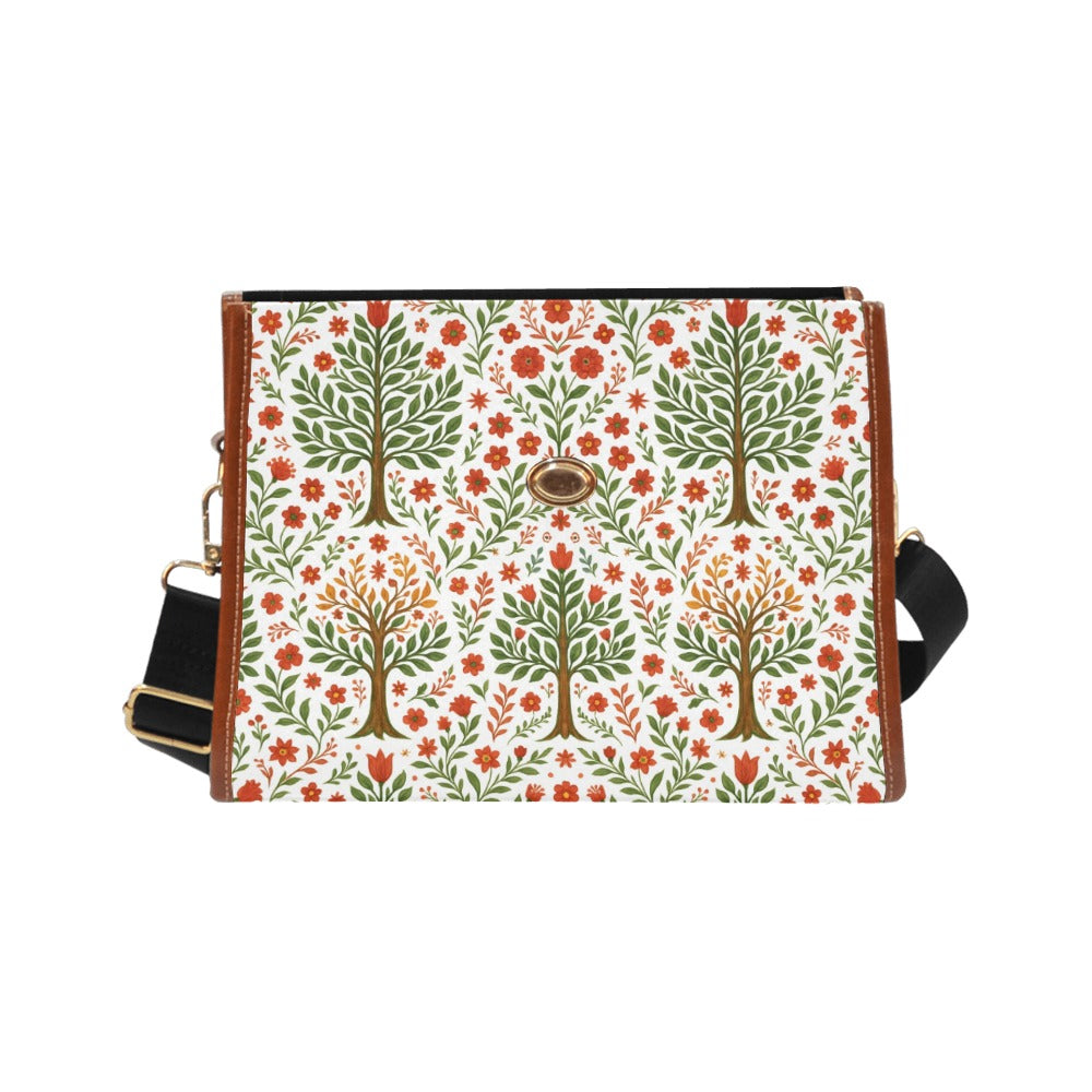 Életfa Tree of Life in Hungarian Colors Shoulder Bag