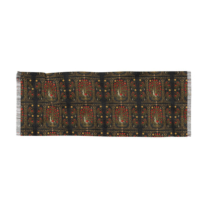 final Életfa Bohemian Light Scarf, Colorful Women’s Fashion Accessory, Unique Gift for Her, Summer Scarf, Festival Wear, Artistic Wrap