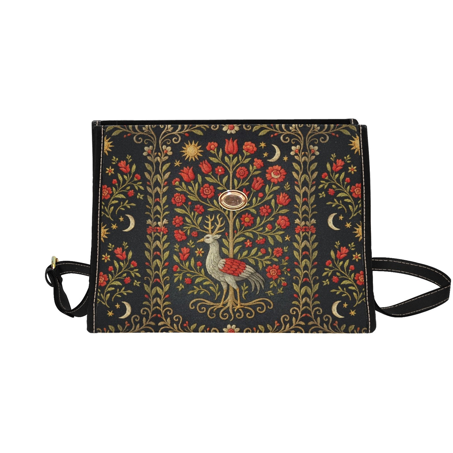 Életfa Tree of Life in Magical Forest Shoulder Bag